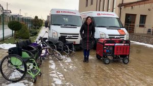 Hilfsaktion Ukraine Sodermanns Dezember 22 Generator