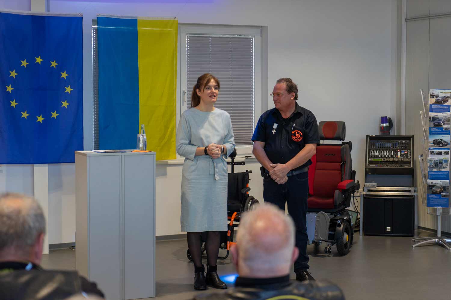 Weißes Kreuz Verleihung Frank Sodermanns