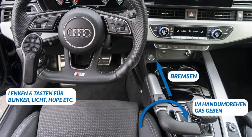 Autofahren mit Querschnitt, Medical Driving