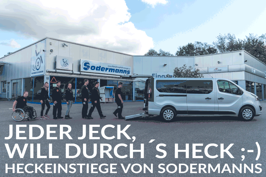 Behindertengerechter Opel Vivaro, Beifahrerumbau 