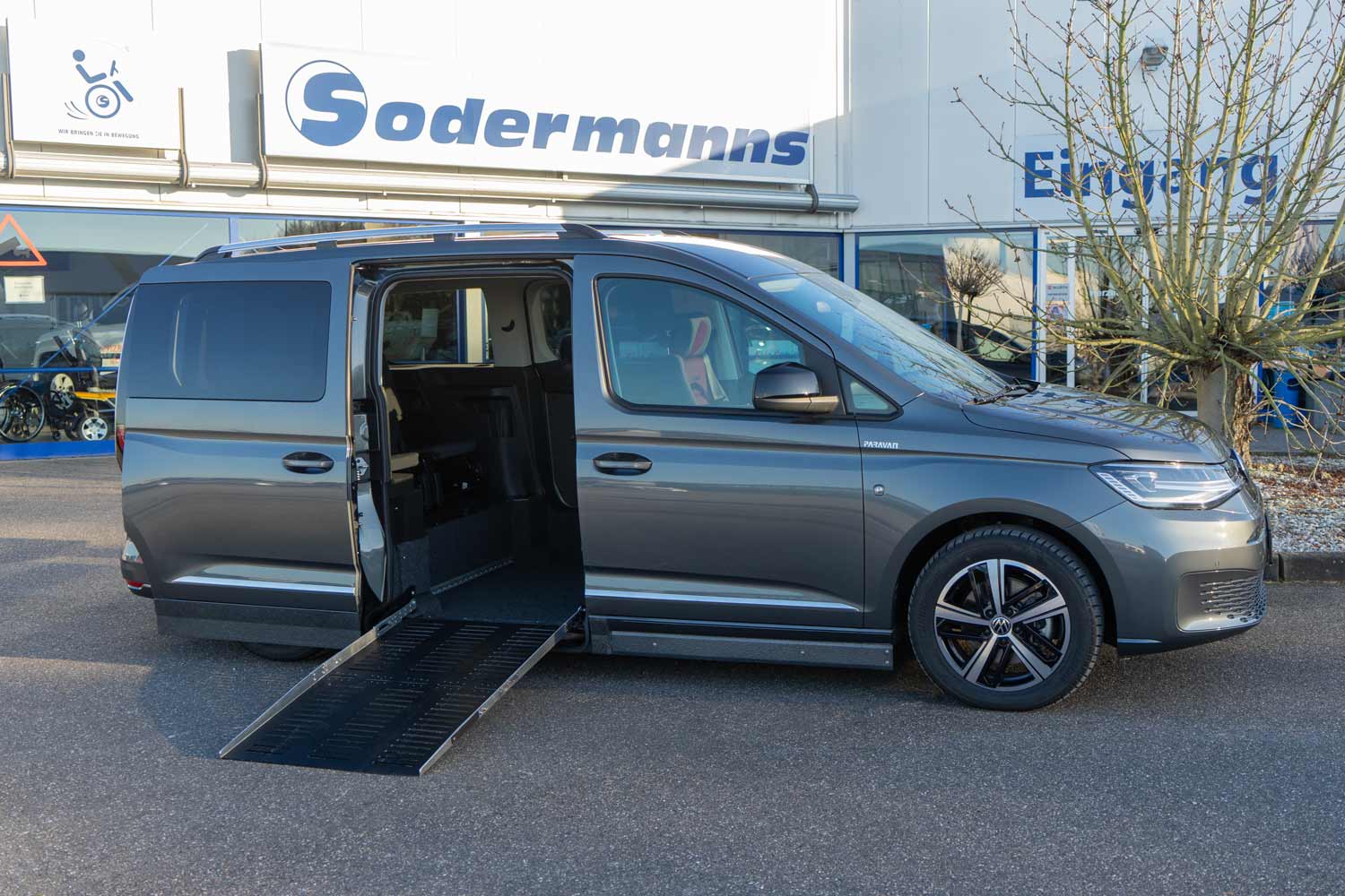 Volkswagen Caddy 5 mit Seiteneinstieg, Paravan, Sodermanns