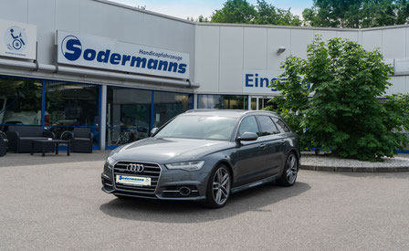 Behindertengerechter Audi A6 Avant, Beifahrerumbau, Dreh- Schwenksitz, Sodermanns