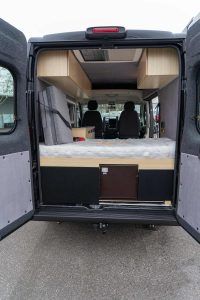 Camperausbau, behindertengerecht, barrierefrei, Camping mit Handicap, Fiat Ducato, vom Kastenwagen zum Camper, Sodermanns
