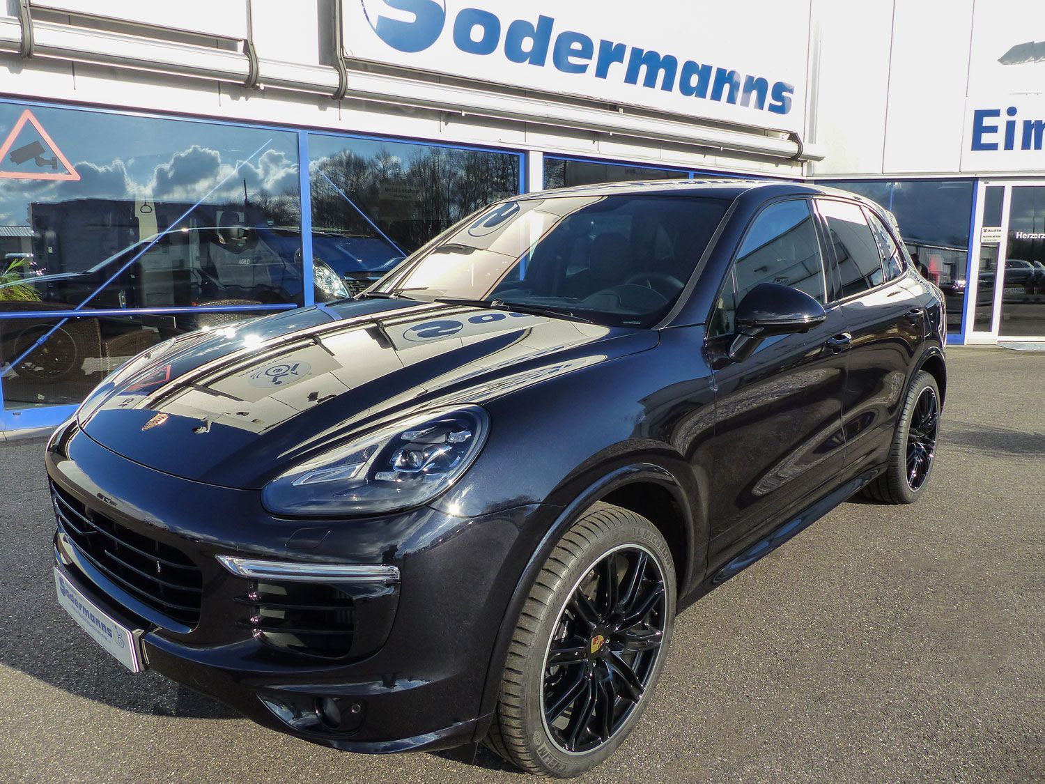 Behindertengerechter Porsche Cayenne Gasring, Fußpedal