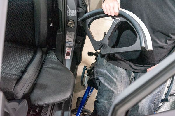Trivida dreiteiliges Rollstuhlrad, Behindertengerecht, Handicap, Sodermanns