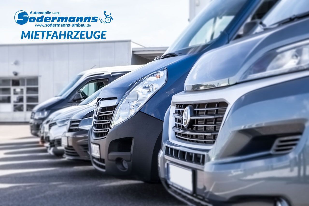 Behindertengerechte Mietwagen, Handicap Mietfahrzeuge, Sodermanns