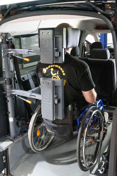 Kopfstütze, steckbar, Sonderumbau, Sodermanns