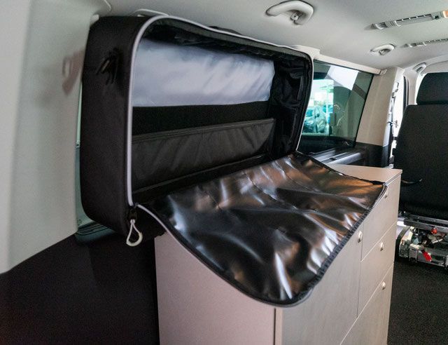 Taschen, Gepäck, Campingzubehör, Behinderung, Handicapumbauten, Sodermanns