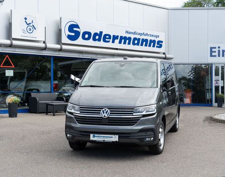 Behindertengerechter Volkswagen T6.1, Selbstfahrerumbau, Rollstuhllift, Sodermanns