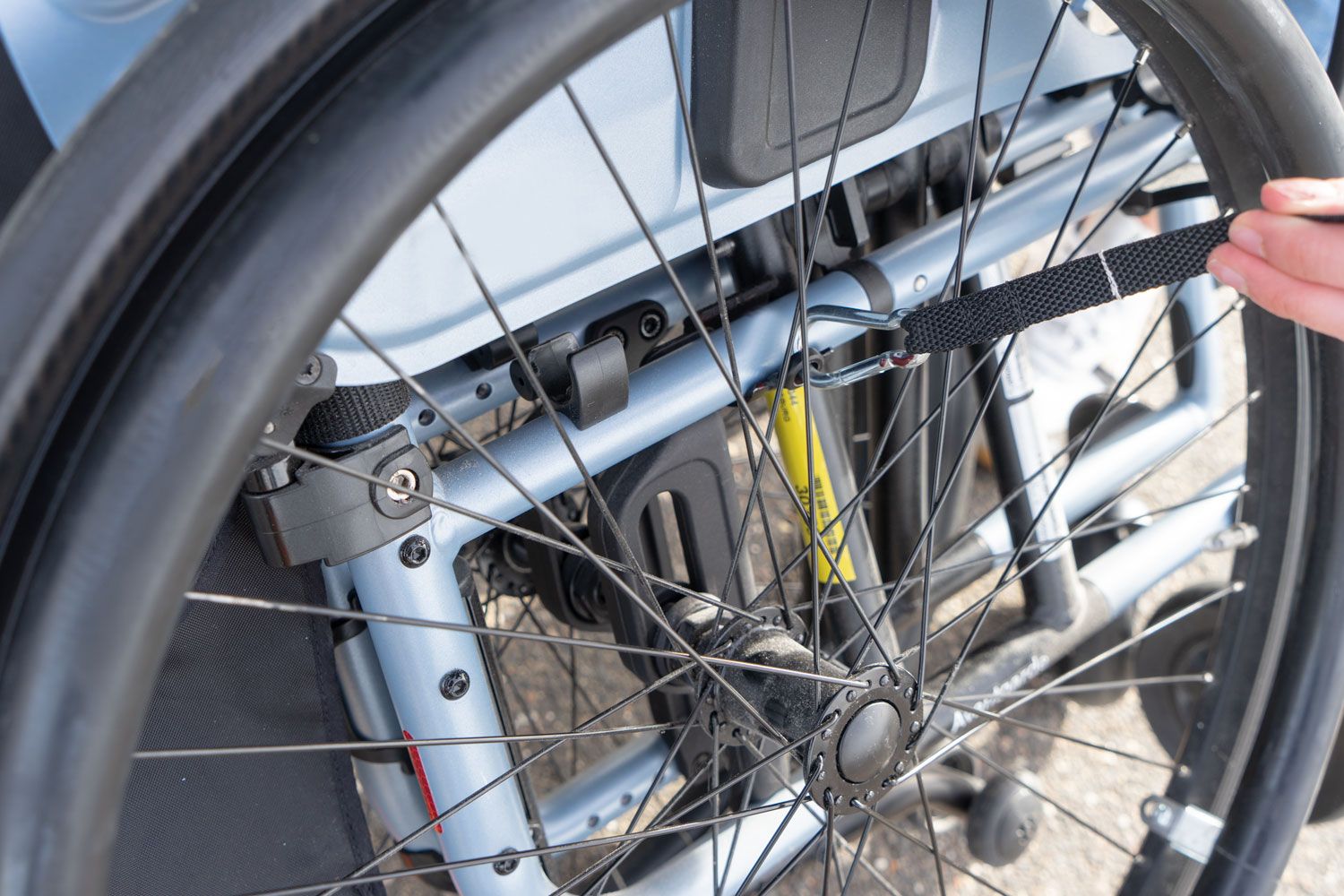 Carolift, Rollstuhlverladesystem, behindertengerechter Rollstuhlkran, Handicapumbau, Sodermanns