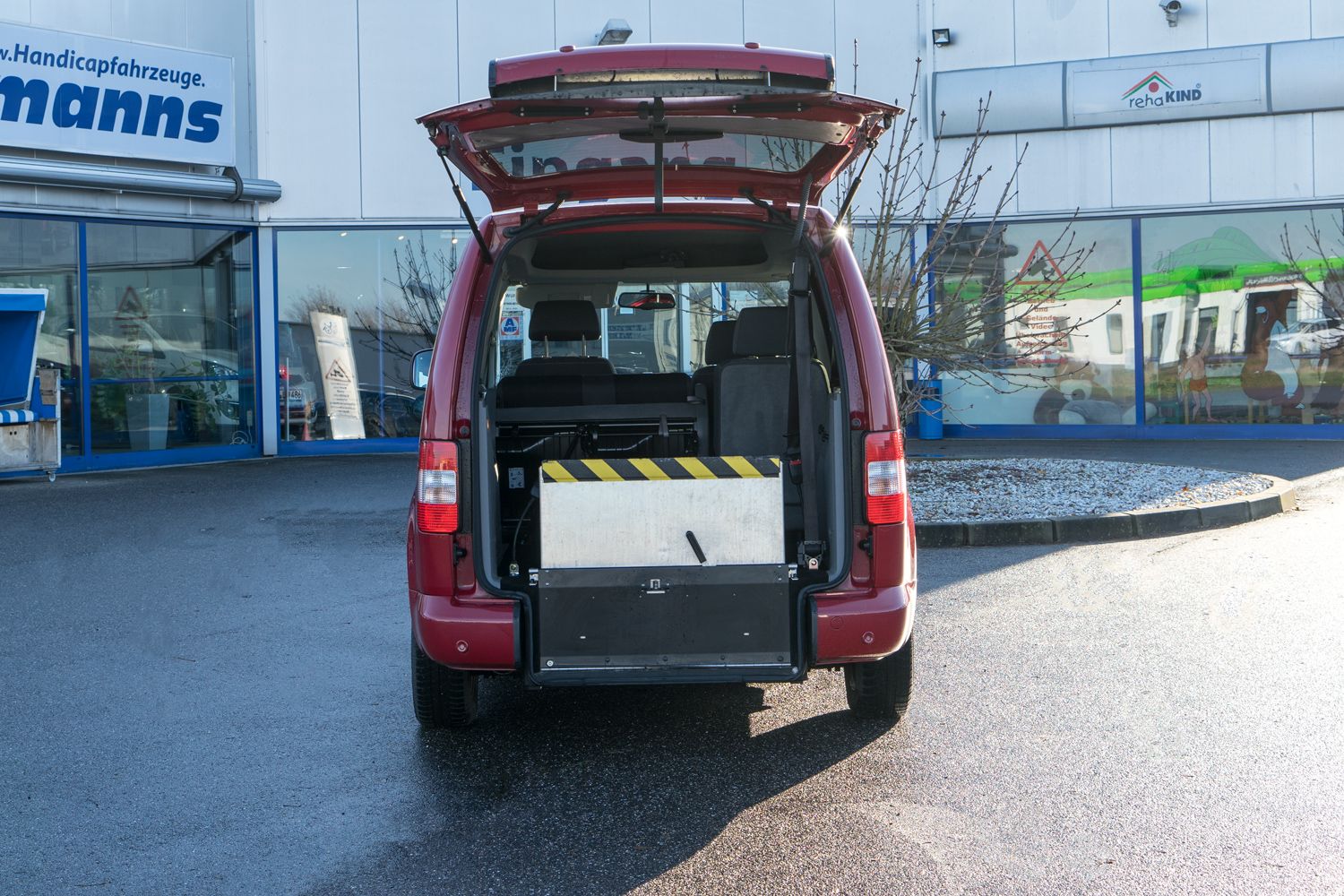 Heckeinstieg, Beifahrer Sodermanns, Retraktoren