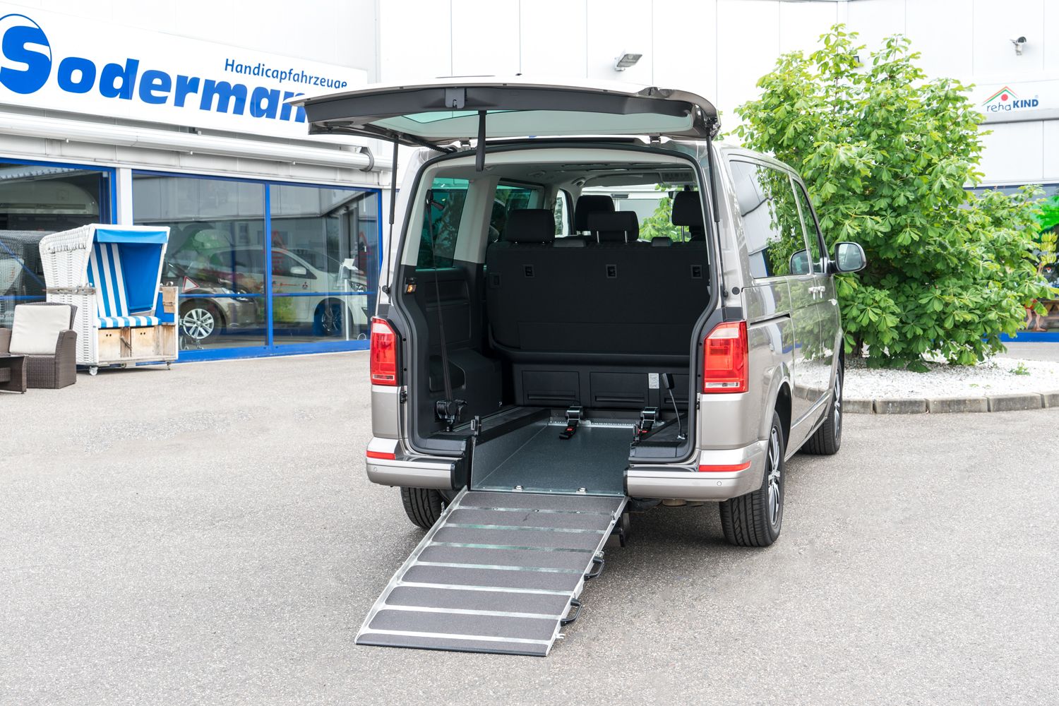 Heckeinstieg, Beifahrer Sodermanns, Retraktoren