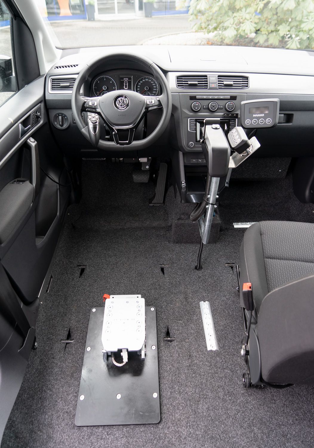 Heckeinstieg, Selbstfahrer, PR50, Dockingstation