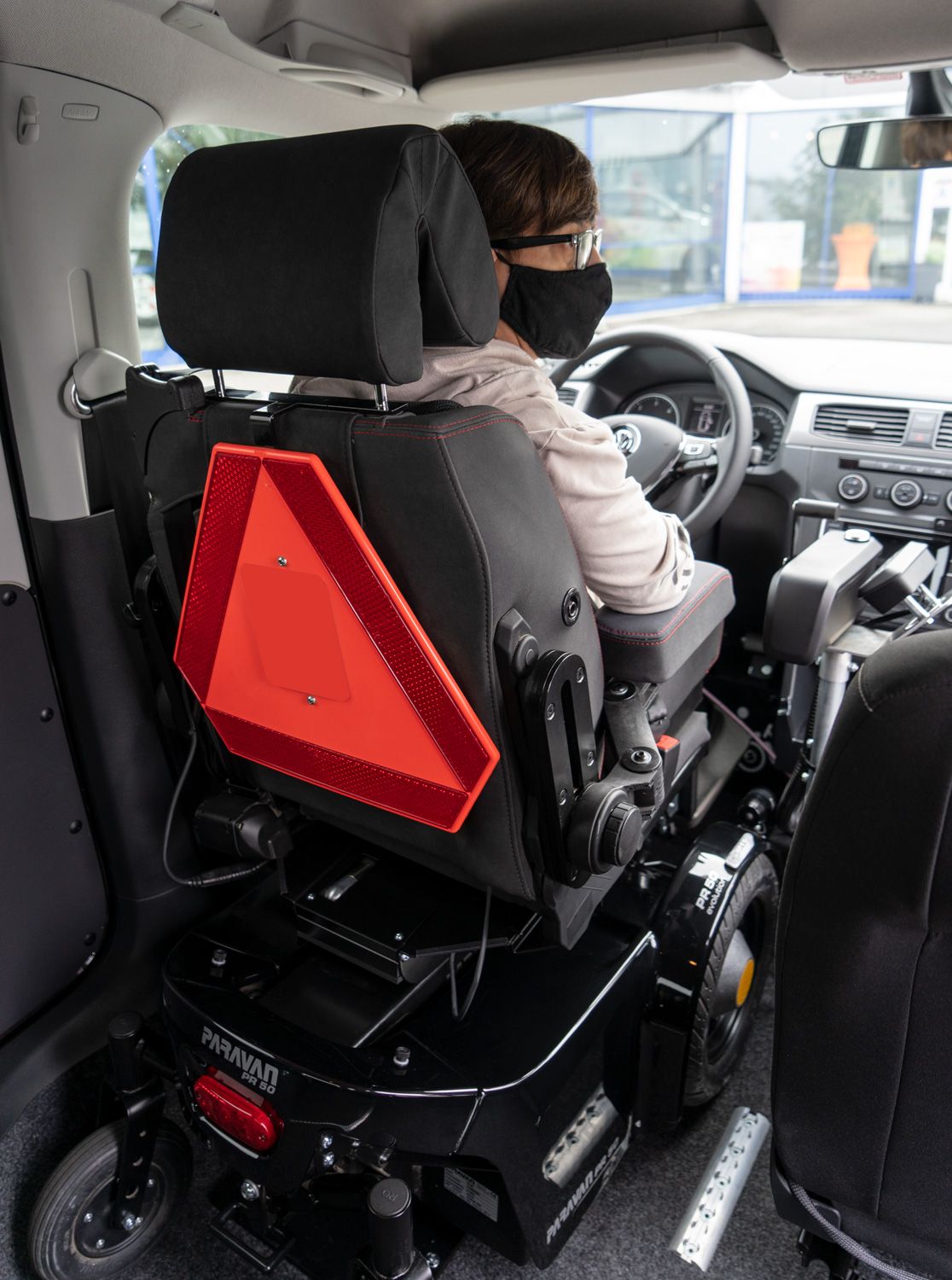 Heckeinstieg, Selbstfahrer, PR50, Dockingstation