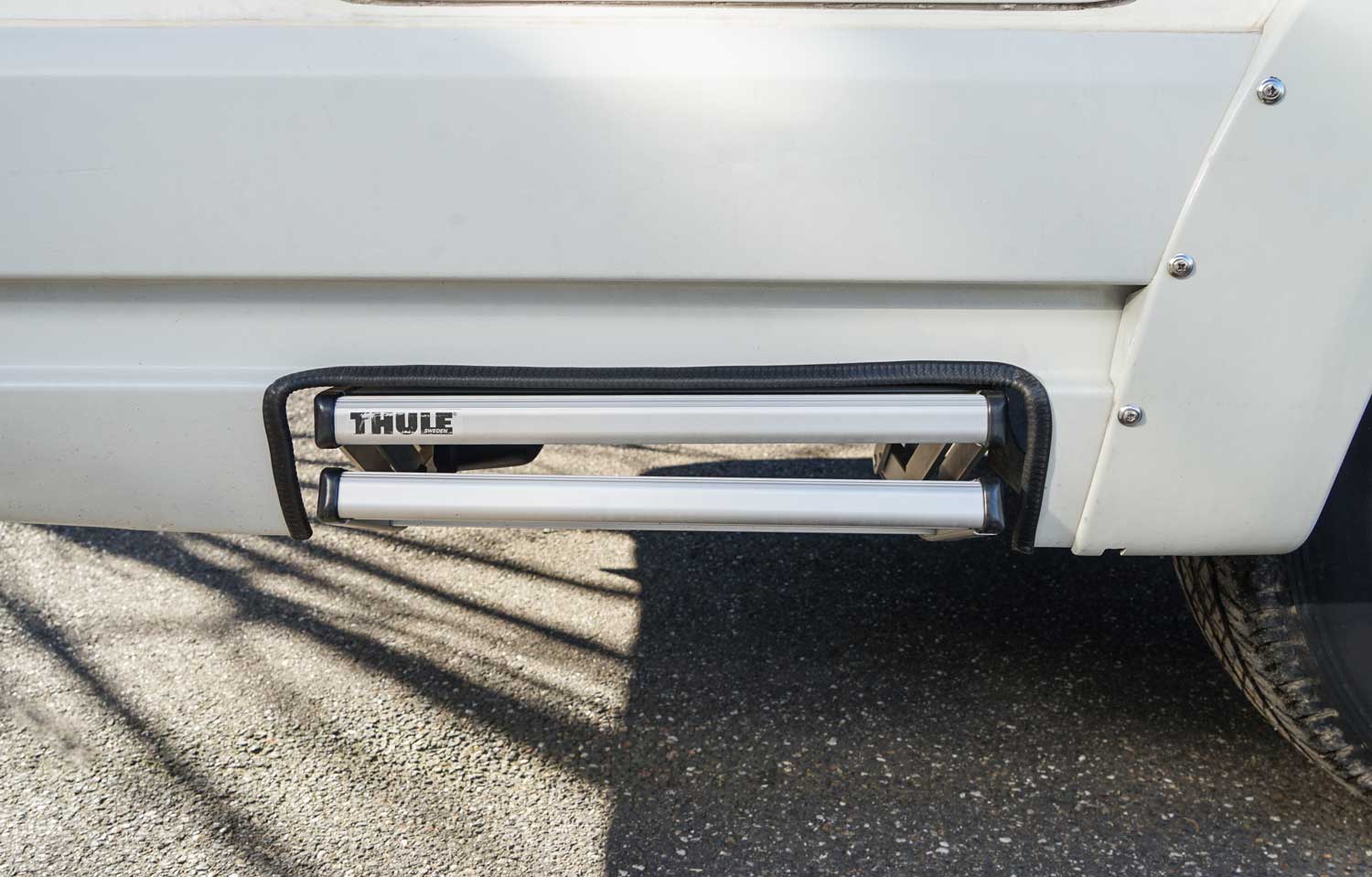 Trittstufe, Einstiegshilfe, behindertengerechter Fahrzeugumbau, Sodermanns