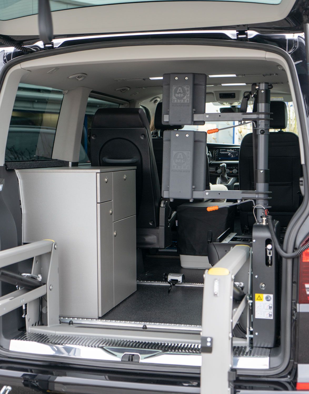 VW T6 Freizeitmobil, Hecklift, Toilette, Freizeitblock, Beifahrerumbau, Sodermanns