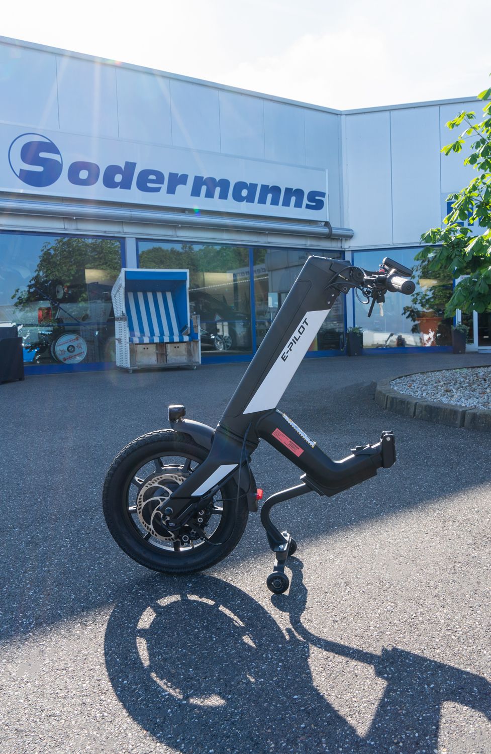 E-Pilot Zuggerät für Aktivrollstühle, Sodermanns