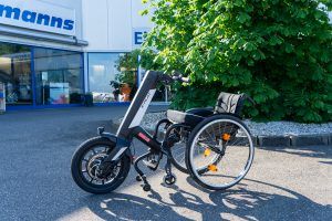 E-Pilot Zuggerät für Aktivrollstühle, Sodermanns