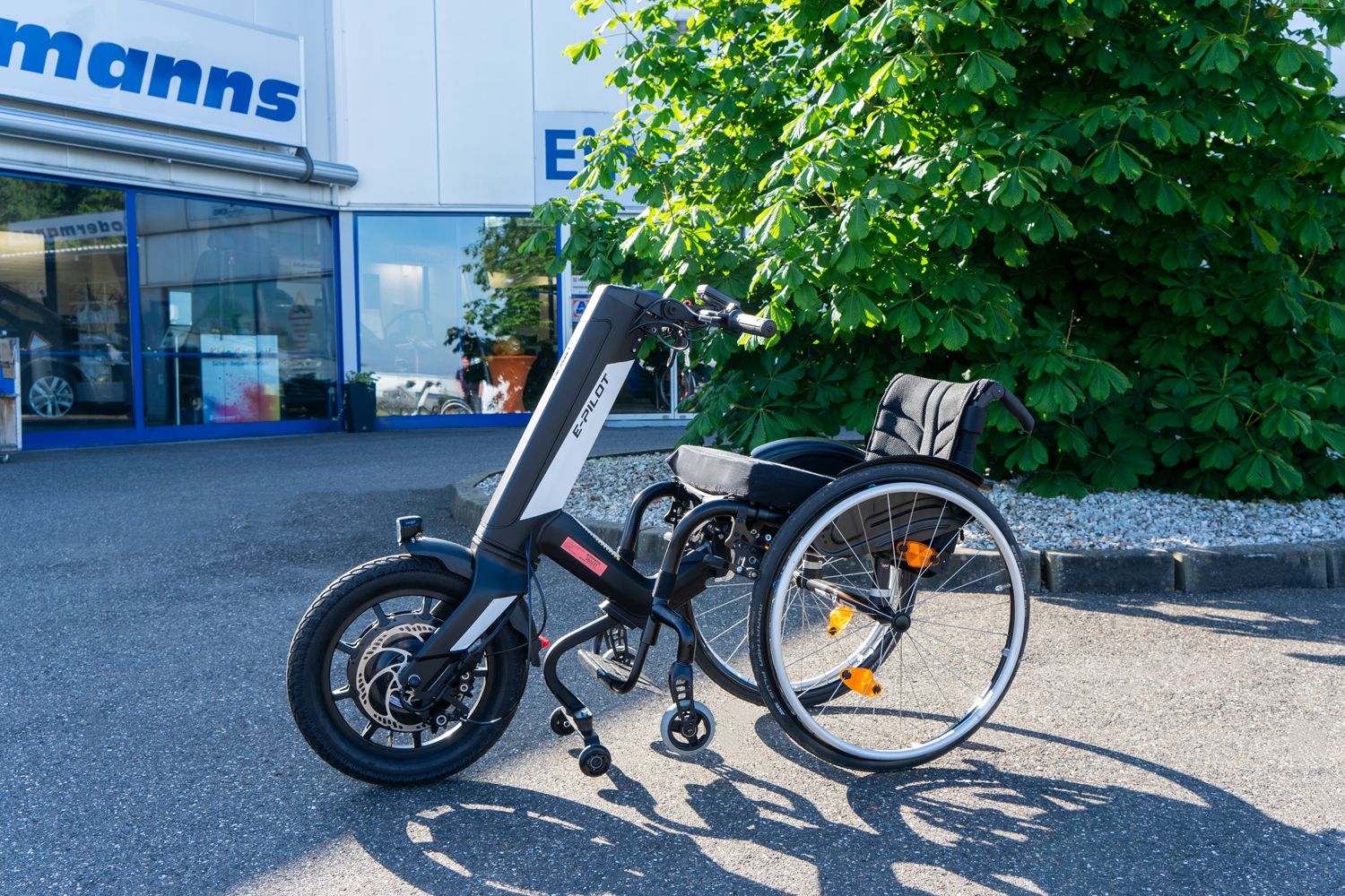 E-Pilot Zuggerät für Aktivrollstühle, Sodermanns