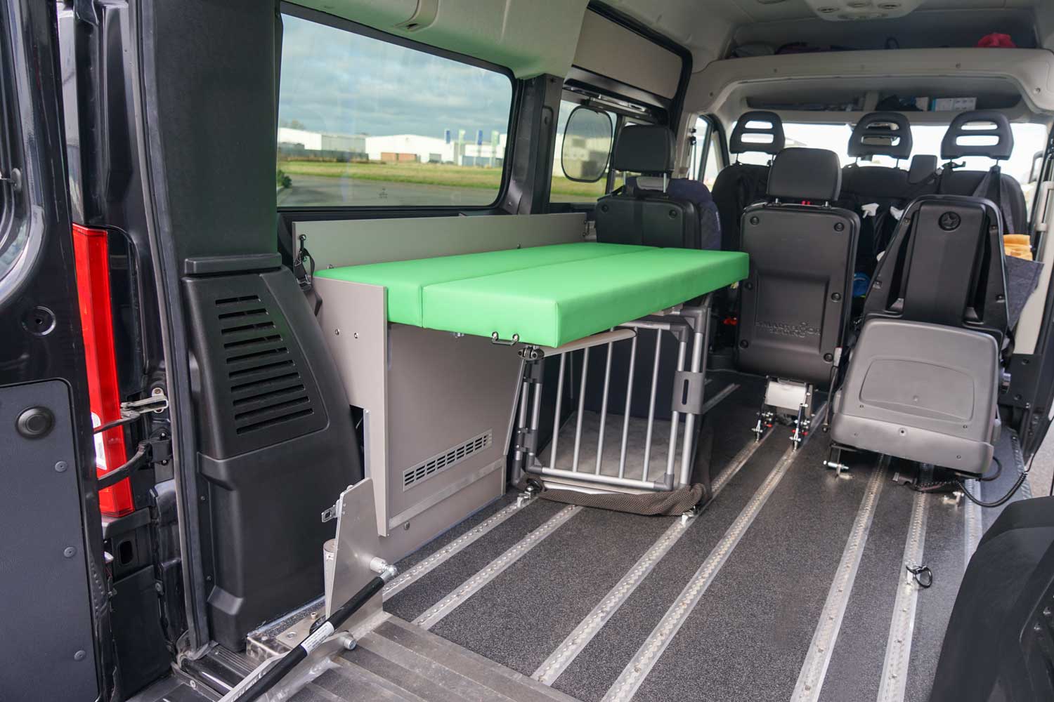 Klappbare Betten, Campingzubehör, Handicap, behindertengerechter Fahrzeugumbau, Sodermanns