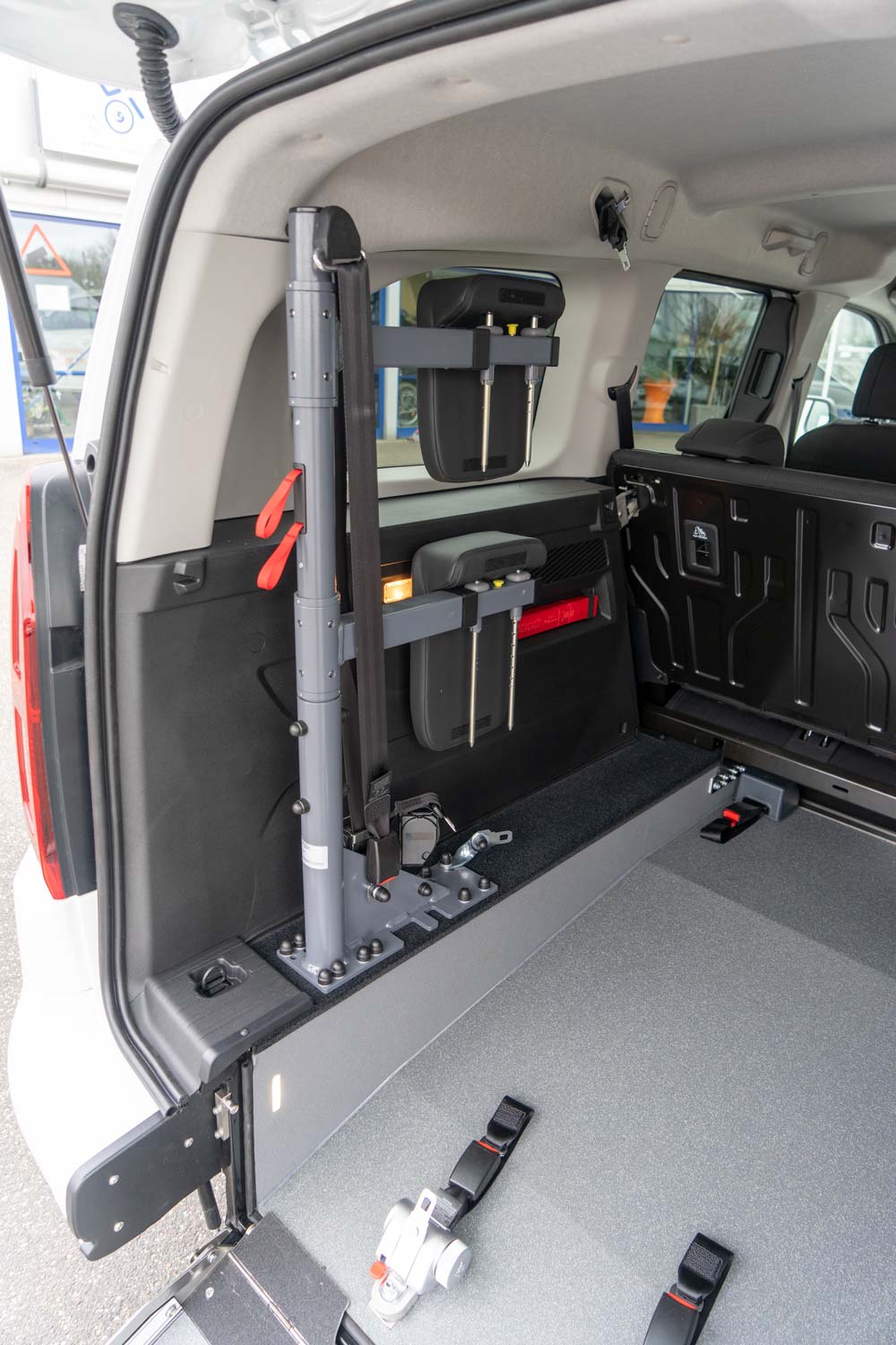 Kopf- & Rückenstütze, Futuresafe, Personensicherung, Sodermanns