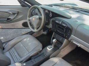 Behindertengerechter Porsche Boxter, Gasring, Selbstfahrerumbau