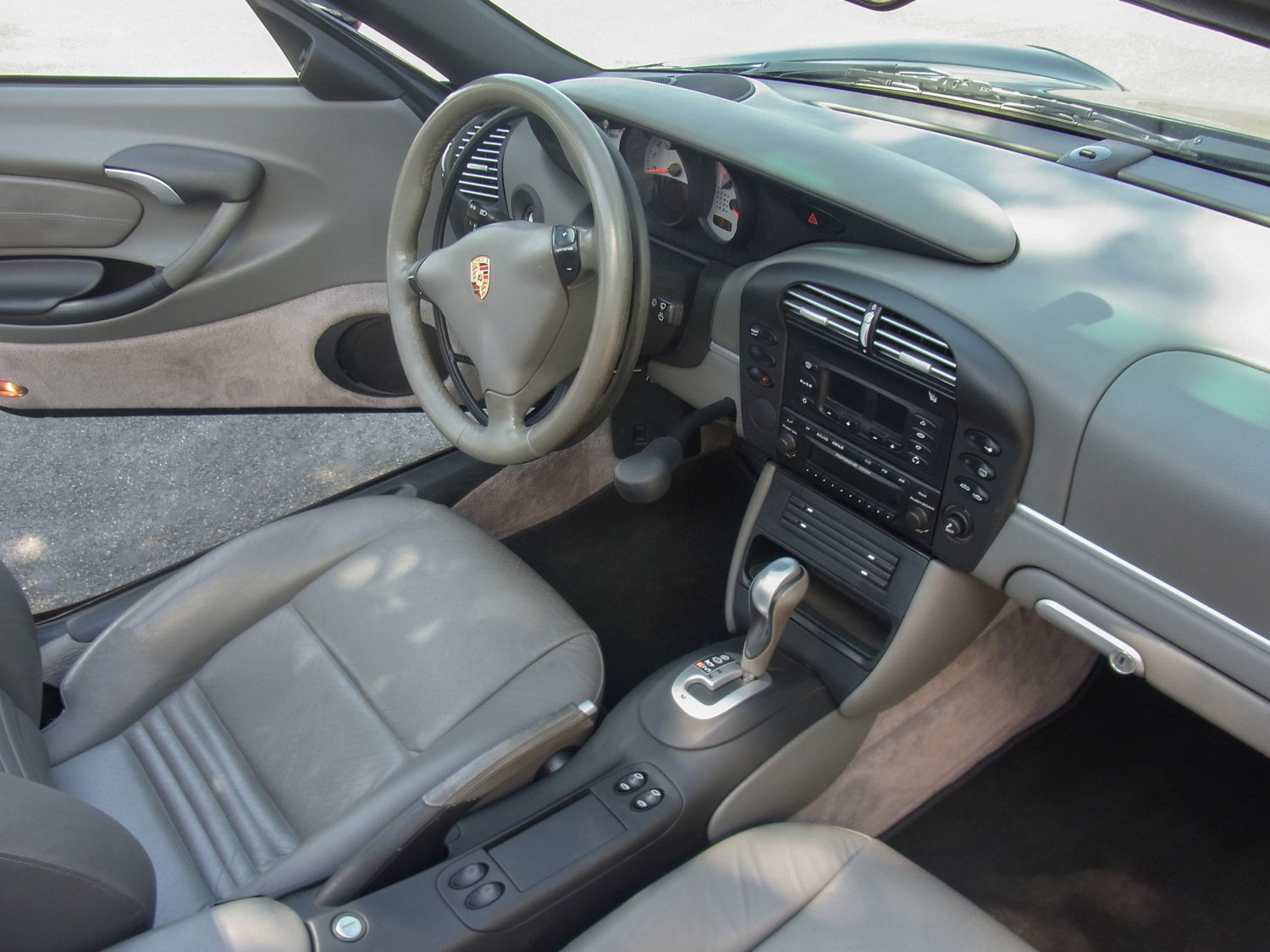 Behindertengerechter Porsche Boxter, Gasring, Selbstfahrerumbau