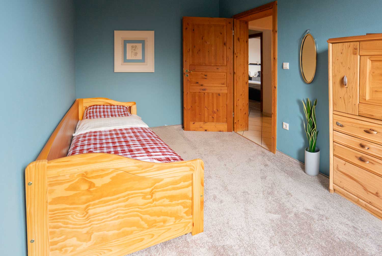 Barrierefreie Ferienwohnung, behindertengerechte Unterkunft, Rollstuhlgerecht, modern, betriebsnah, angenehme Lage, Sodermanns