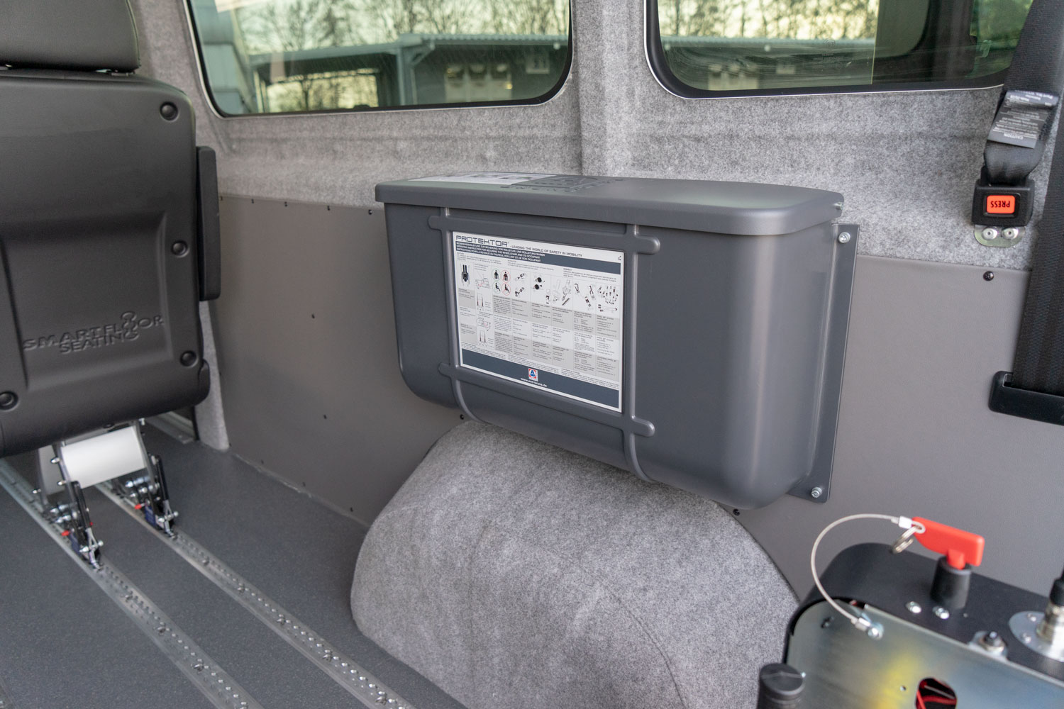 Behindertengerechter Citroen Jumper, Beifahrerumbau, Hecklift, Smart Floor Boden, Smartseats, Innenraumverkleidung, Klimaanlage, Trittstufe, Sodermanns