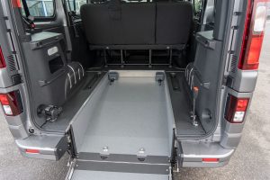 Behindertengerechter Fiat Talento, Beifahrerumbau, Heckeinstieg, Sodermanns