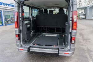 Behindertengerechter Fiat Talento, Beifahrerumbau, Heckeinstieg, Sodermanns