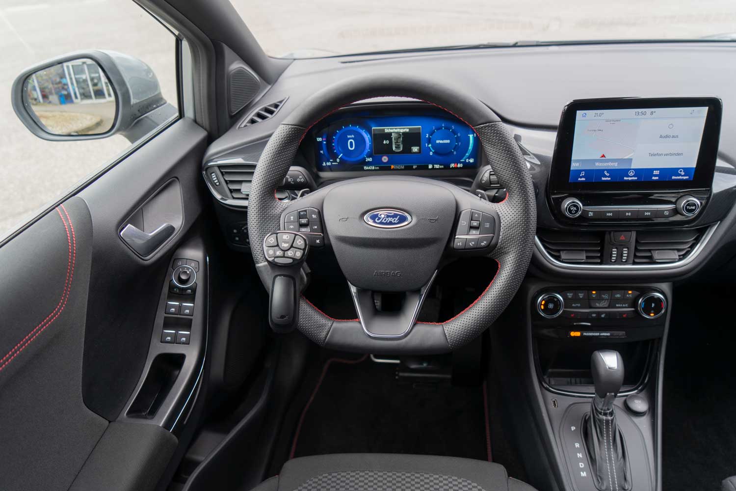 Behindertengerechter Ford Puma, Selbstfahrerumbau, mechanisches Linksgas, elektrischer Handbremse, MFD, Sodermanns