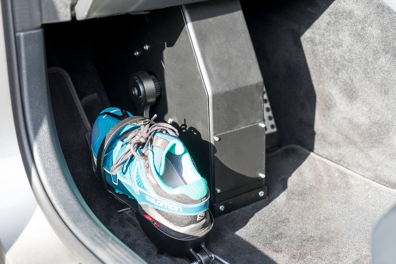 Behindertengerechter Mercedes Benz GLE, Selbstfahrerumbau, Fußlenkung, Blinkerhebelverlegung, Sodermanns