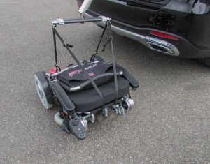 Behindertengerechter Mercedes Benz GLS 300 D 4 Matic, Selbstfahrerumbau, LP Range Verladekran, Ergoflix, Sodermanns