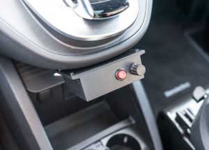 Behindertengerechter Mercedes Benz V 300 D, Beifahrerumbau, Heckeinstieg, Future safe, Kopf- Rückenstütze, Dockingstation, Gegensprechanlage, Sodermanns