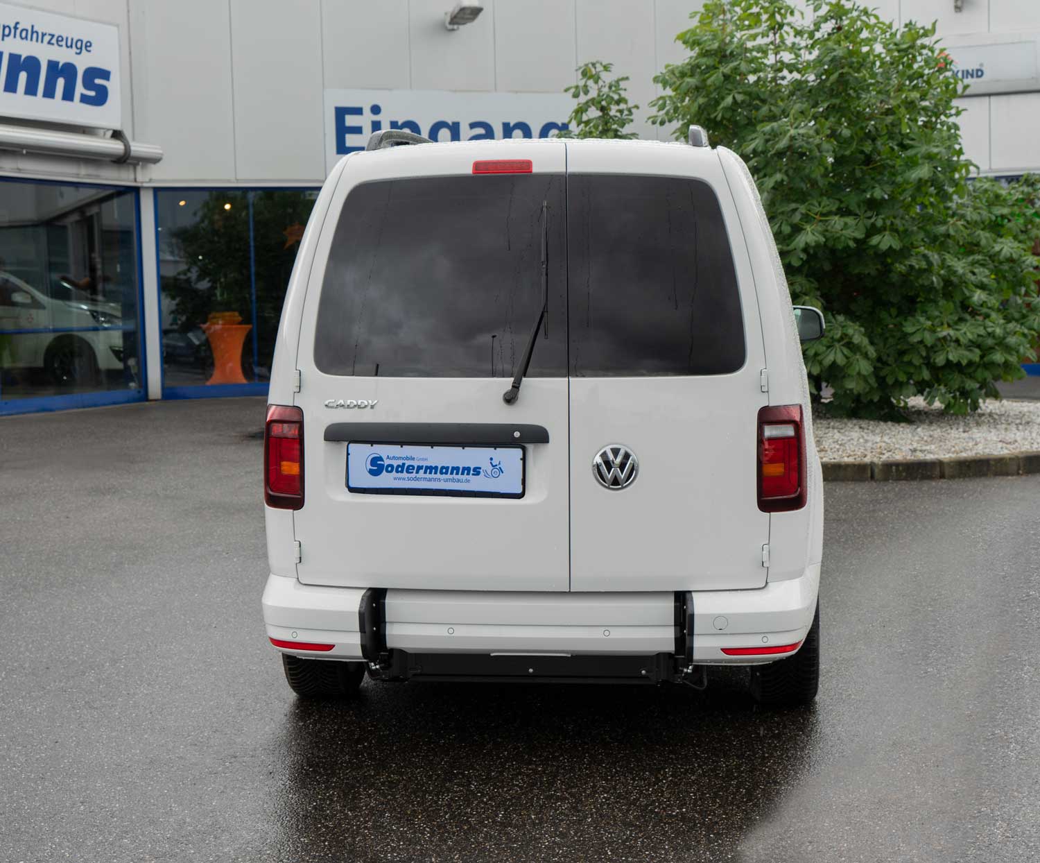 Beifahrerumbau, Handicap, Heckeinstieg, Flügeltüren, Sodermanns