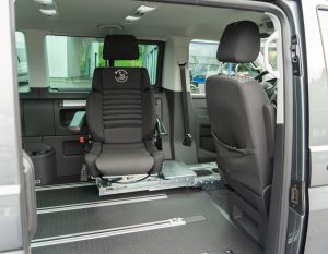Behindertengerechter Volkswagen T6.1, Selbstfahrerumbau, Sodermanns