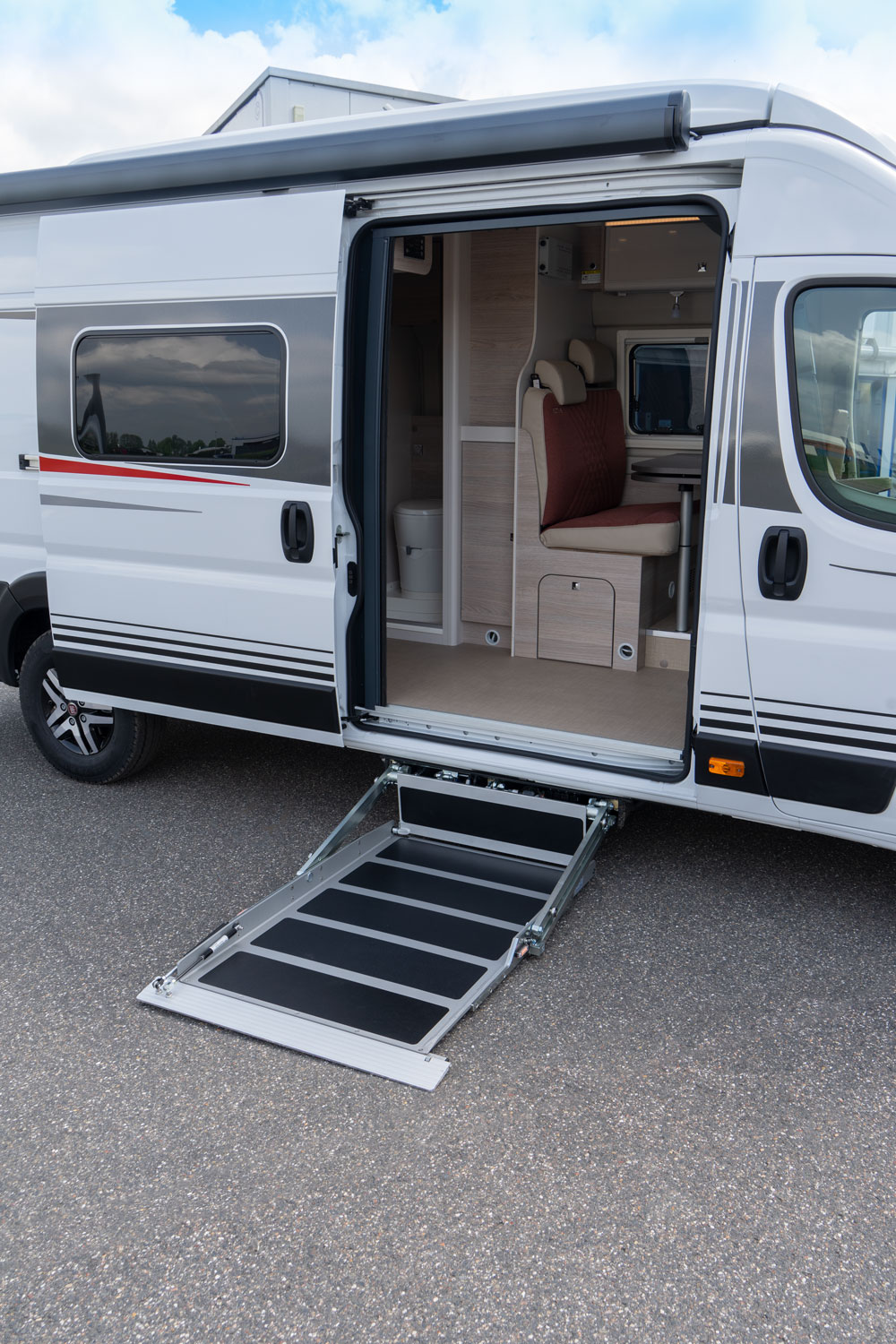 Selbstfahrerumbau, Wohnmobil, MFD, Handbediengerät Gas & Bremse, Pedalsperre, Sodermanns