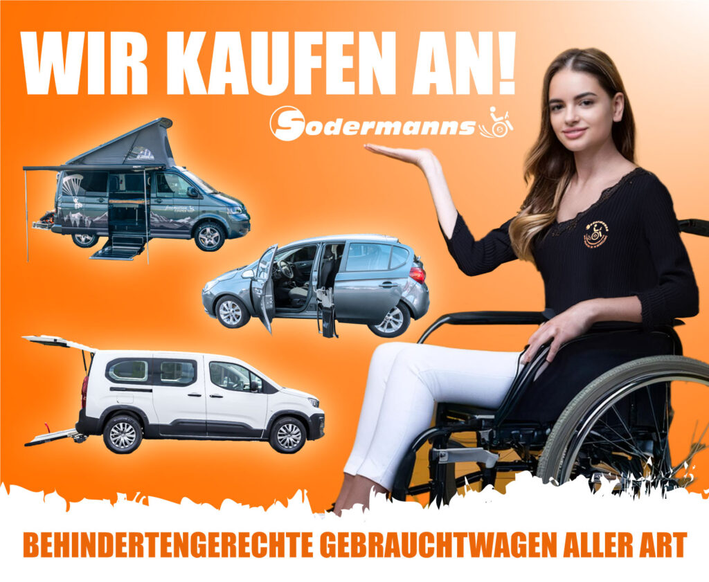 Fahrzeugankaufsformular News, behindertengerechte Autos, Automobile Sodermanns
