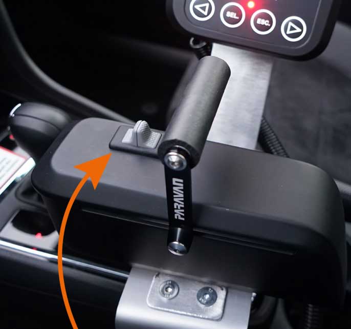 Elektrische Sonnenblende am Gas Bremsschieber, Sonderumbauten, Automobile Sodermanns