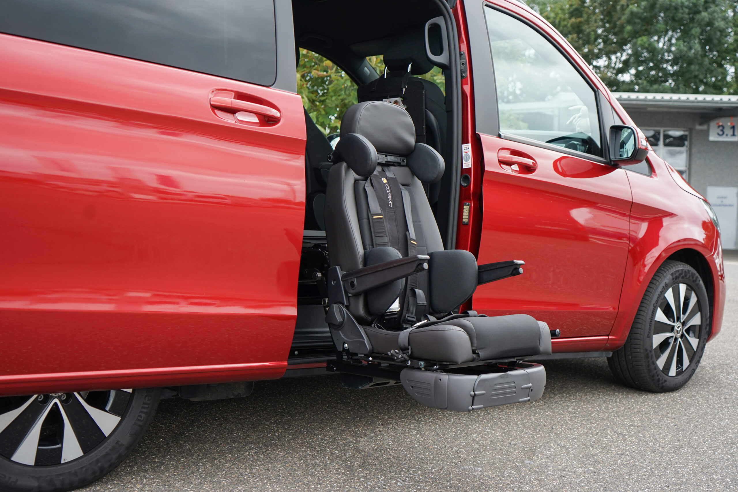 V-Klasse 250 CDI als Beifahrerumbau