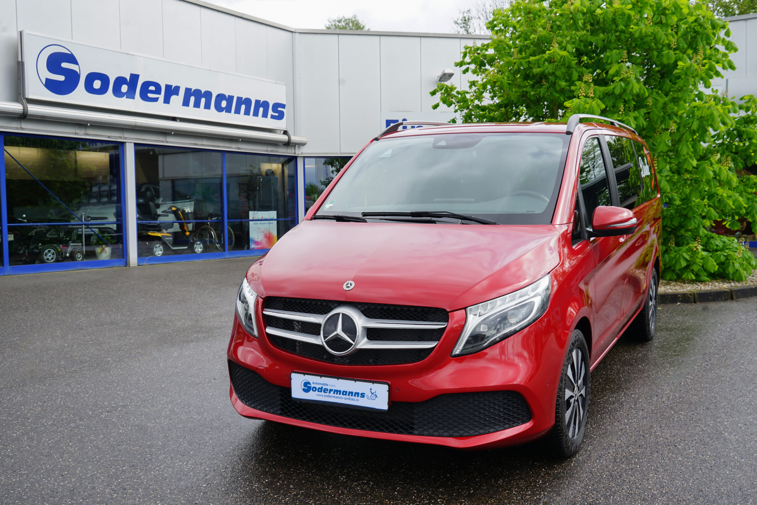 V-Klasse 250 CDI als Beifahrerumbau
