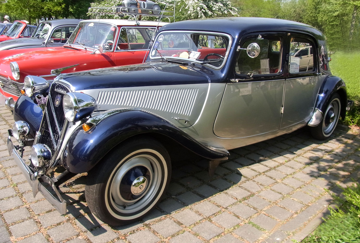 Behindertengerechter Citroen 11 Oldtimer, Handgerät, Sodermanns