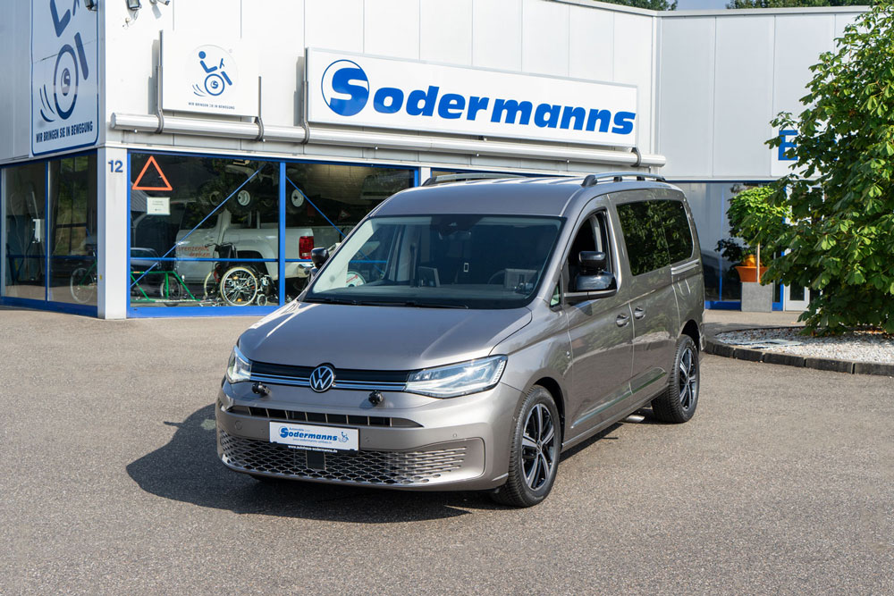 Behindertengerechter Volkswagen Caddy 5, behindertengerechter Fahrzeugumbau, Sodermanns