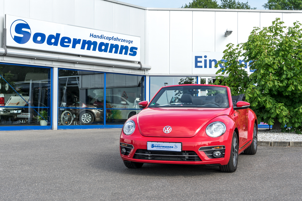 Behindertengerechte Volkswagen Umbauten, VW Beetle Cabrio, Sodermanns