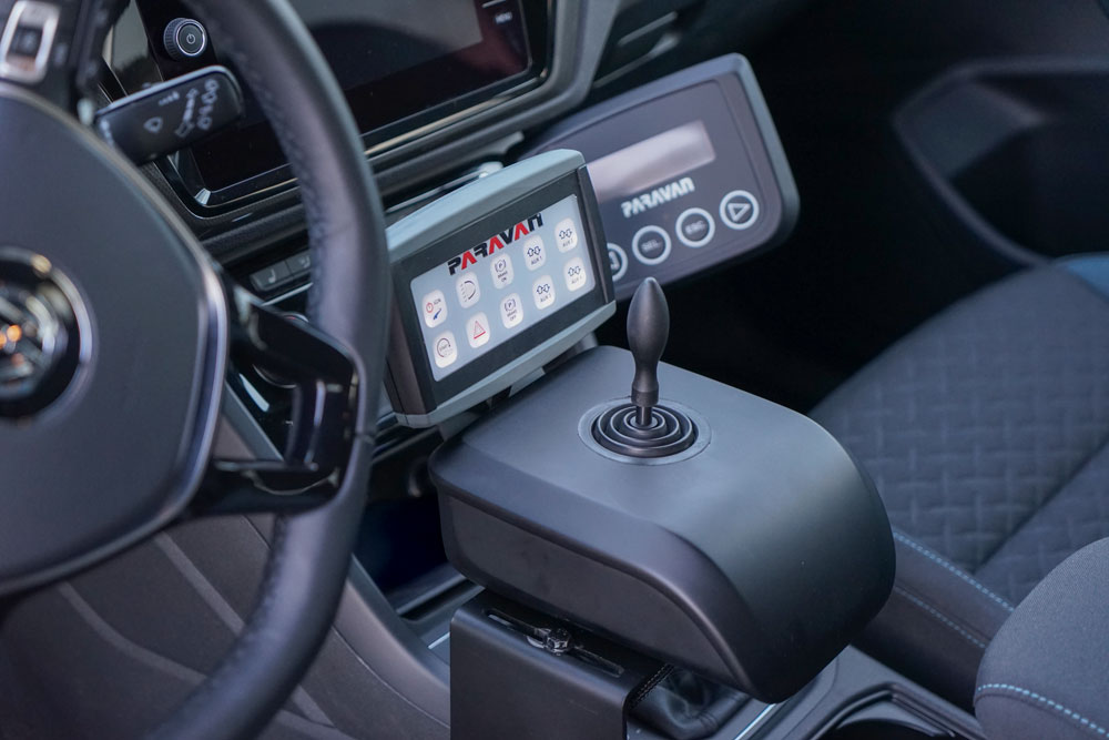 2- & 4-Wege Joystick, behindert Autofahren, Sodermanns