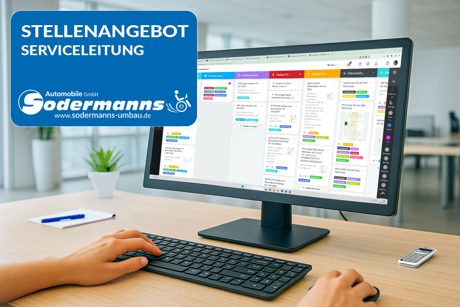 Stellenangebot-Serviceleitung