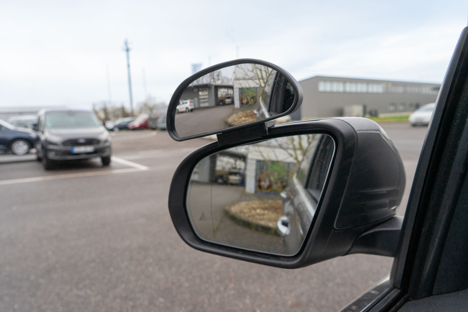 Zusätzlicher Aussenspiegel, behindertengerechte Mercedes Benz B Klasse