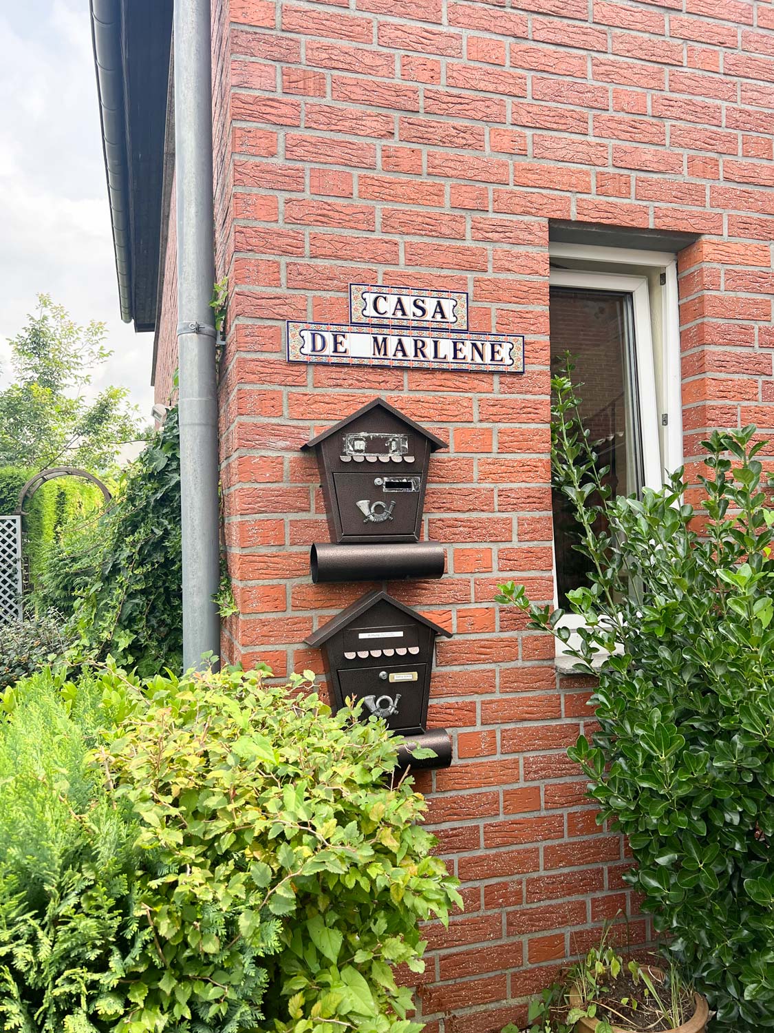 Casa de Marlene, Eingang zur rollstuhlgerechten Ferienwohnung im Luftkurort Wassenberg