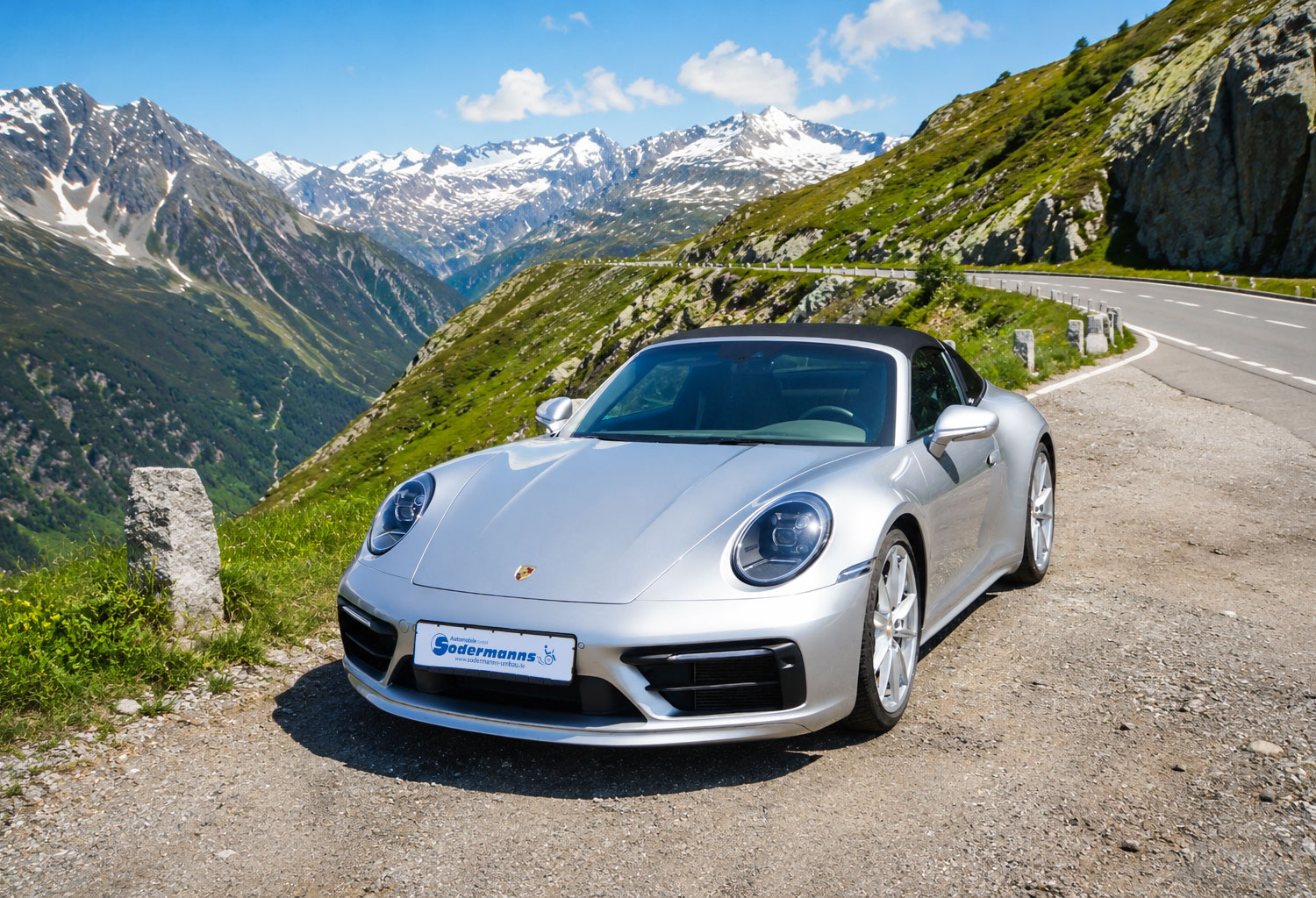 Porsche-Targa_Titel Porsche Targa 911 Titelbild in Bergstraße